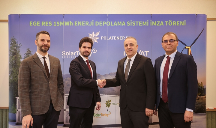 Polat Enerji ile SolarToday Arasında 15 MWh Enerji Depolama Sistemi Anlaşması: iNOVAT Yerli Çözümleriyle Sahada