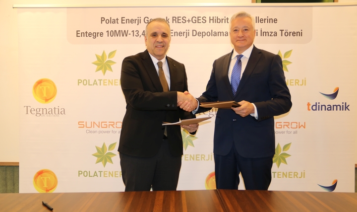 Polat Enerji ve T Dinamik, Geycek Santralleri için 13,4 MWh Enerji Depolama Sistemi Kuruyor